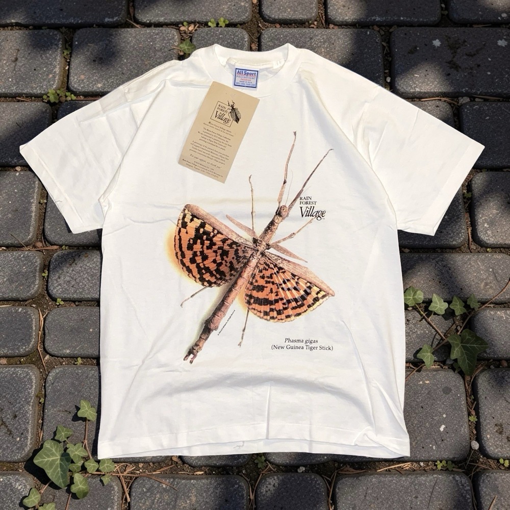 Vintage 90s Nature T Shirt - 1994 Single Stitch w/ AllSport Tag - SIze Large 38